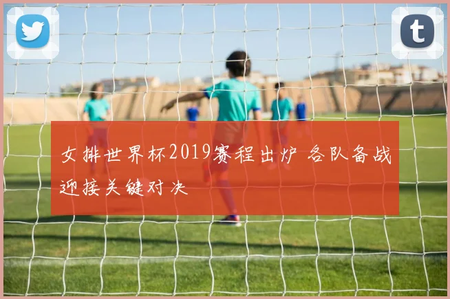 女排世界杯2019赛程出炉 各队备战迎接关键对决